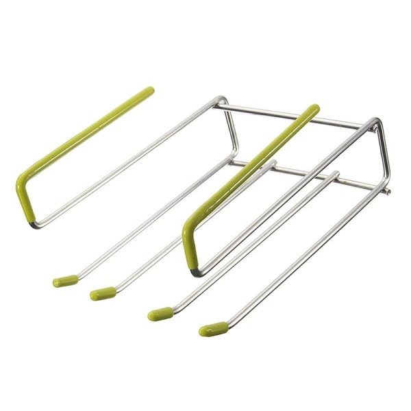 HEYOUTH Lot De 6 Porte-Verres Suspendus 30 Cm – Support Sous Étagère Pour 24 à 36 Verres à Pied, Cuisine, Bar, Restaurant (Noir)