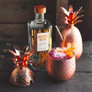 Verre ananas cocktail
